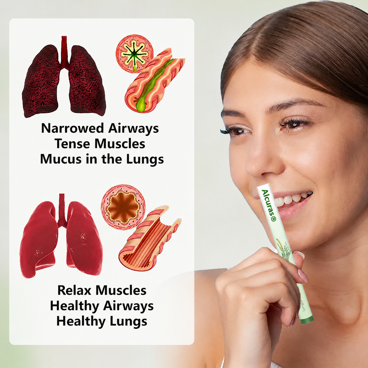 Alcuras® Botanical LungCare Mullein Diffuser