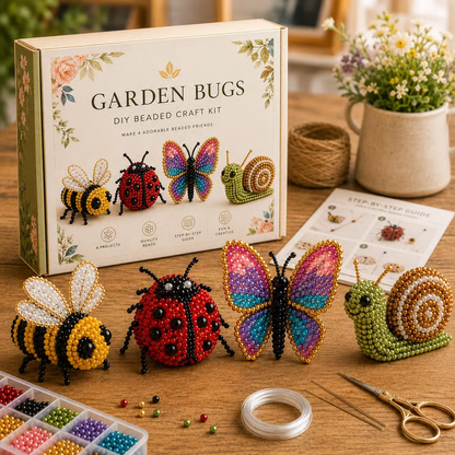 🎁 Today Only Save 70% OFF — Create 4 Adorable 3D Beaded Animals With A Relaxing DIY Kit For Cute Desk Decor, Handmade Gifts & Cozy Craft Time 🧵🐾✨