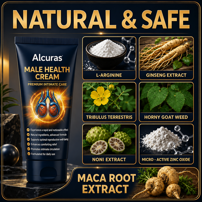 Alcuras® Rock-Hard in 41 Seconds Without Pills, Planning, or Apologies