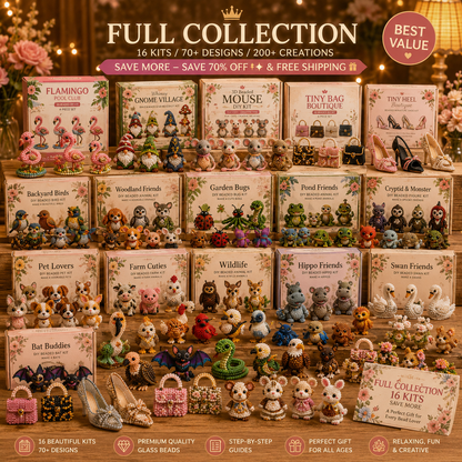 🎁 Today Only Save 70% OFF — Create 4 Adorable 3D Beaded Animals With A Relaxing DIY Kit For Cute Desk Decor, Handmade Gifts & Cozy Craft Time 🧵🐾✨