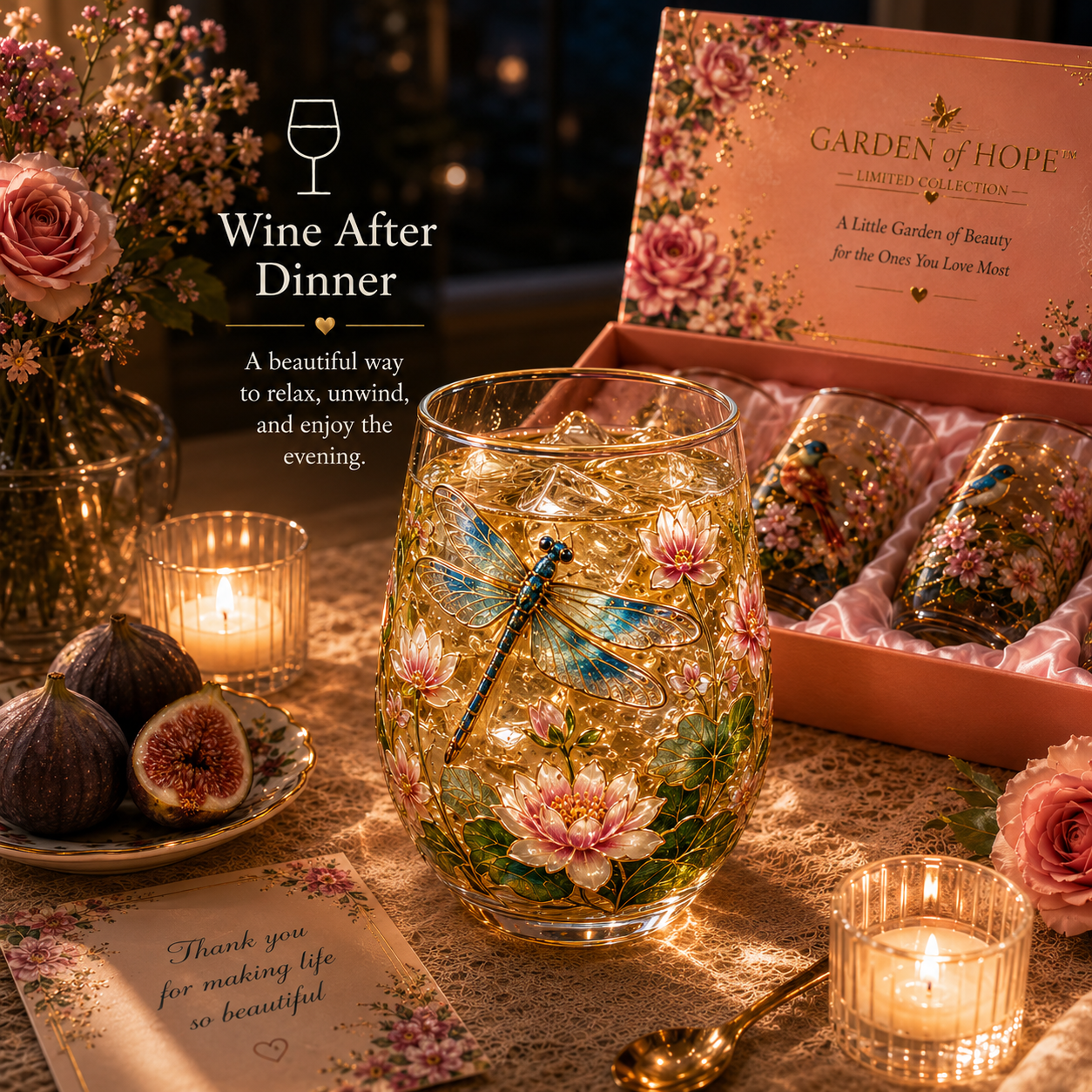 Limited Edition ✨ — Handcrafted with Care 🖐️, Almost Gone 🔥💝 Some Gifts Say “I Remembered” — This One Says “I Thought About You” 🌸 | Garden of Hope™ Limited Edition Gift Set