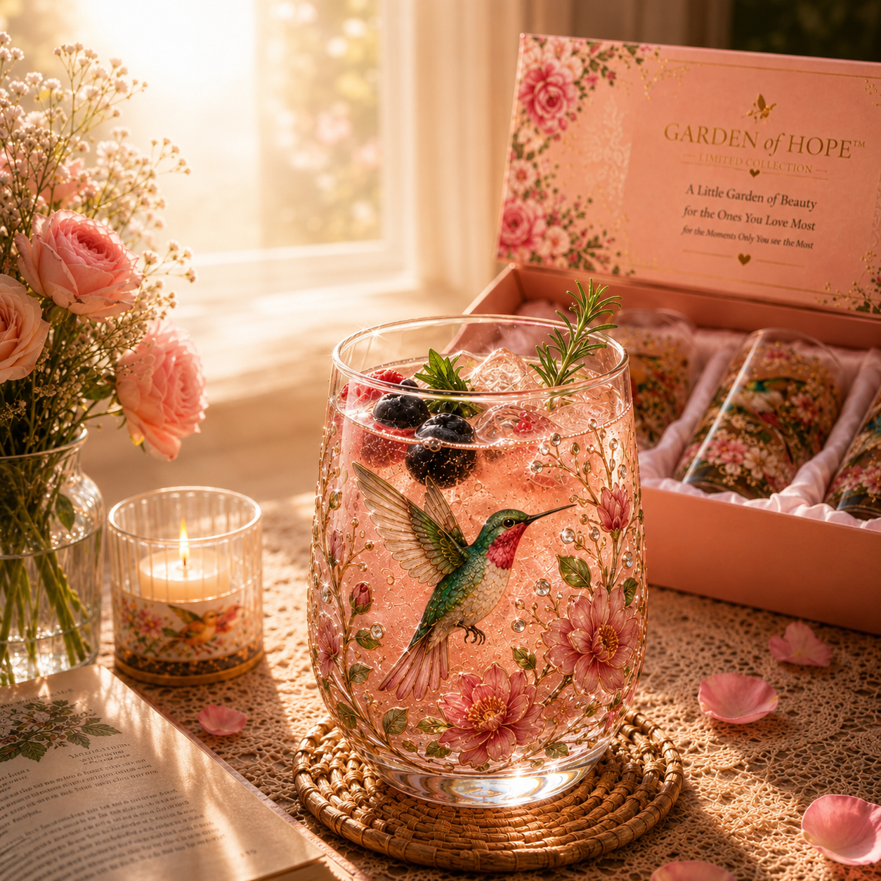Limited Edition ✨ — Handcrafted with Care 🖐️, Almost Gone 🔥💝 Some Gifts Say “I Remembered” — This One Says “I Thought About You” 🌸 | Garden of Hope™ Limited Edition Gift Set