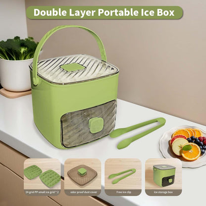 🧊 LAST DAY 50% OFF ✨ ONE PRESS ICE SYSTEM — CLEAN ICE. ZERO EFFORT.  ❄️