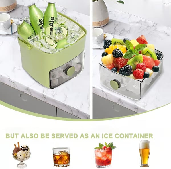 🧊 LAST DAY 50% OFF ✨ ONE PRESS ICE SYSTEM — CLEAN ICE. ZERO EFFORT.  ❄️