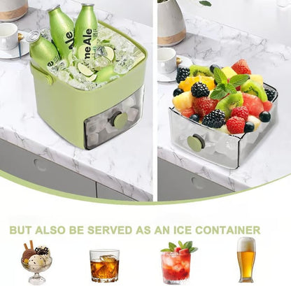🧊 LAST DAY 50% OFF ✨ ONE PRESS ICE SYSTEM — CLEAN ICE. ZERO EFFORT.  ❄️