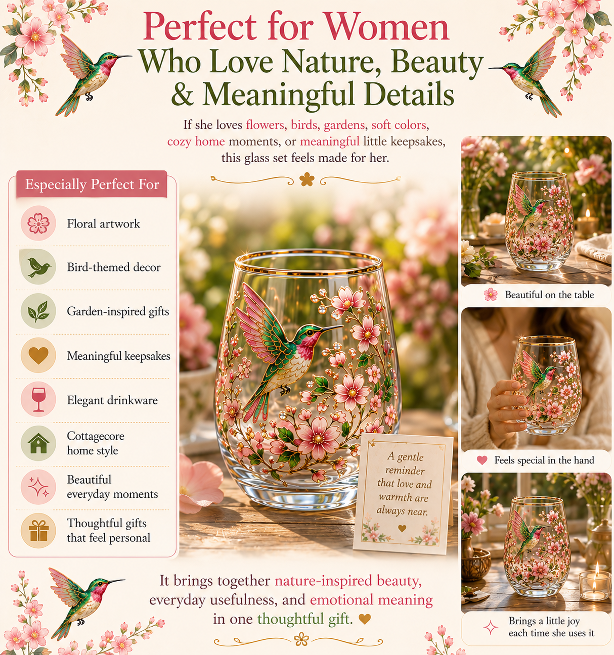 Limited Edition ✨ — Handcrafted with Care 🖐️, Almost Gone 🔥💝 Some Gifts Say “I Remembered” — This One Says “I Thought About You” 🌸 | Garden of Hope™ Limited Edition Gift Set