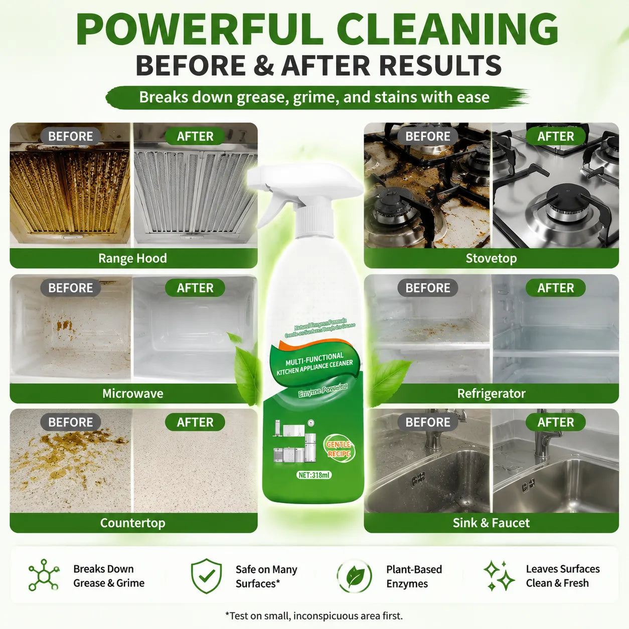 🔥 TODAY ONLY — 50% OFF ⚡🧼Powerful Natural Enzyme Cleaner 💥 Less scrubbing, more shine — clean smarter in seconds!