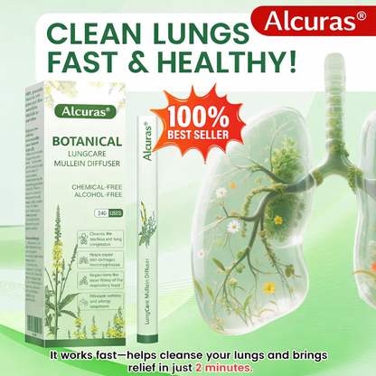 Alcuras® Botanical LungCare Mullein Diffuser
