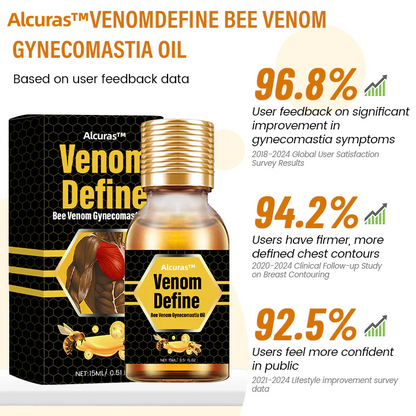 Alcuras™ VenomDefine Bee Venom Gynecomastia Oil